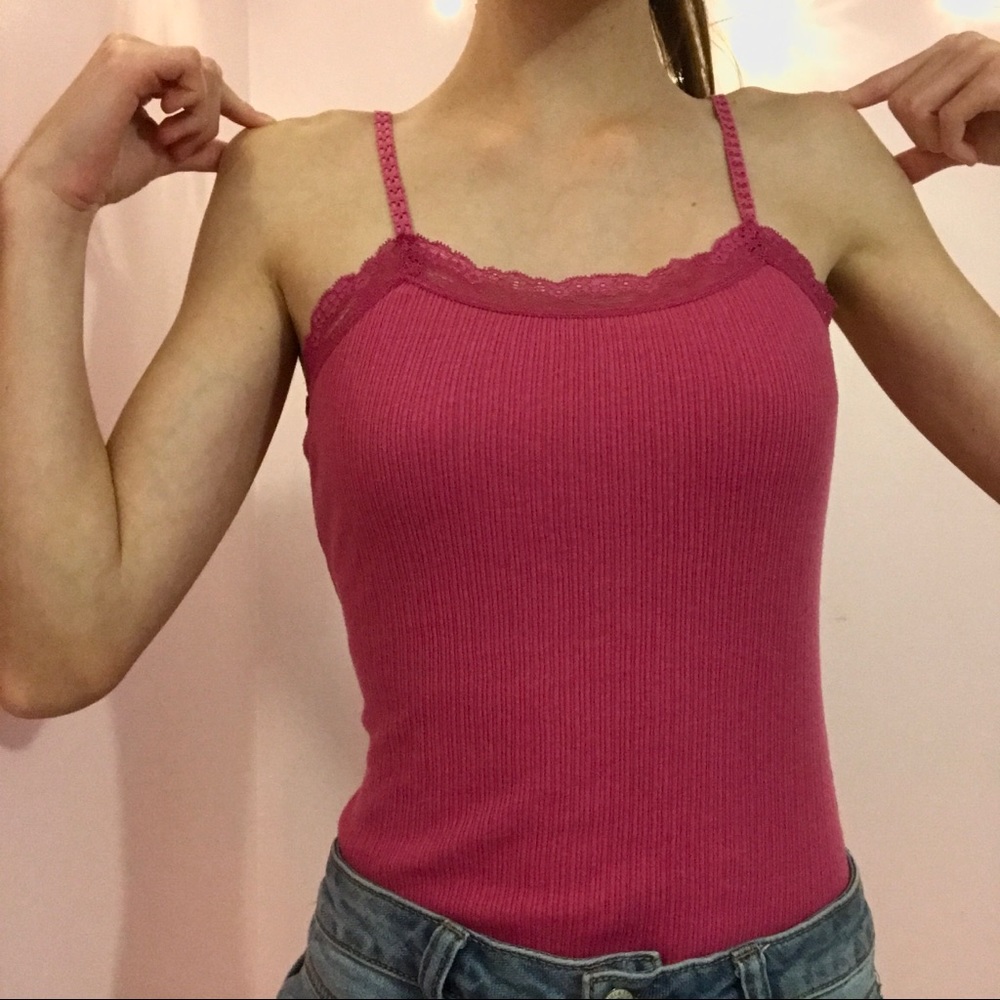 ⭐️3/$15⭐️ Vintage Pink Comfy Cami